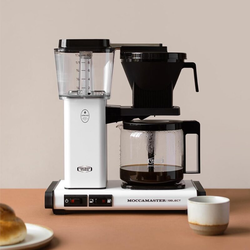 Moccamaster KBG Select Drip Coffee Maker – 1.25 L, Quantity Selector, UK Plug, Off-White - Image 77